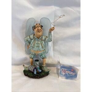 Wishkins Doug Harris Wilber‎ Magical Dreamers Angel Russ Berrie Collectible Tag